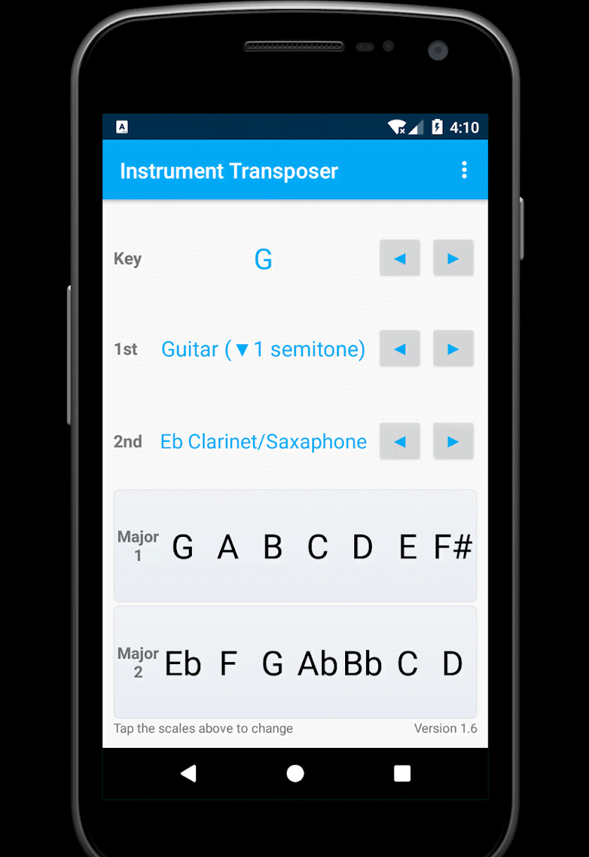 Instrument Transposer screenshot 3