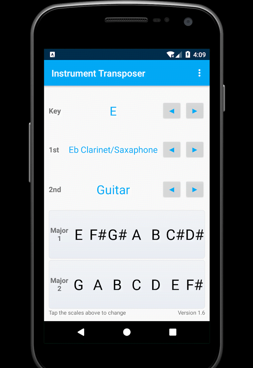 Instrument Transposer screenshot 2