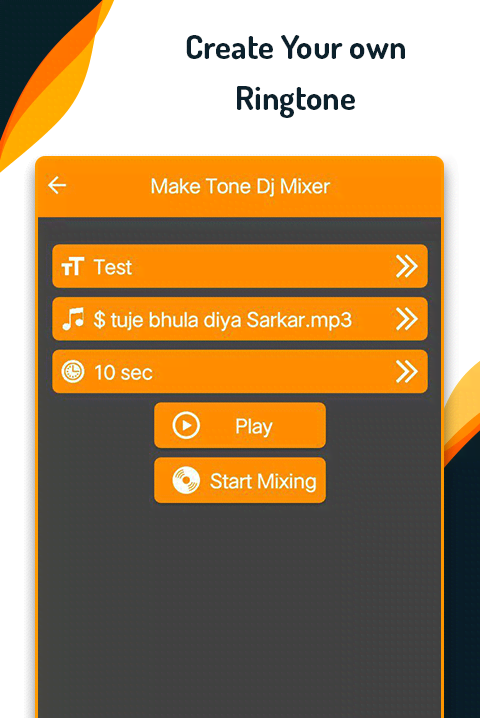 DJ Effect Name Ringtone Maker screenshot 1