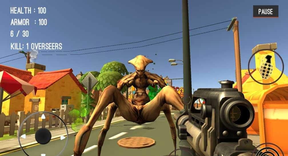 Monster Killing City Shooting III Trigger Strike screenshot 1