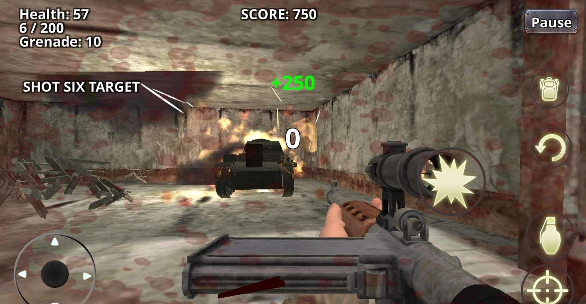 War Battleground WW2 Shooter screenshot 3