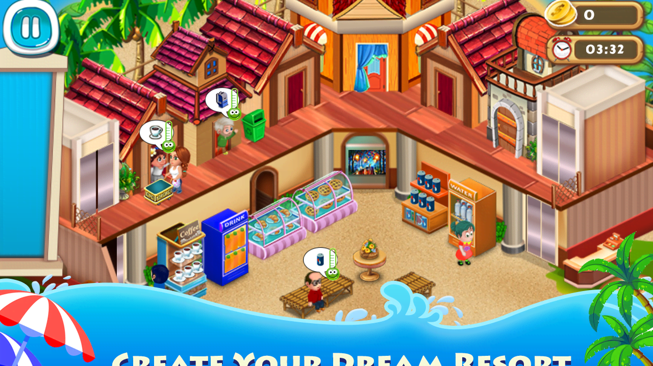 Resort Empire : Hotel Simulation Games screenshot 1