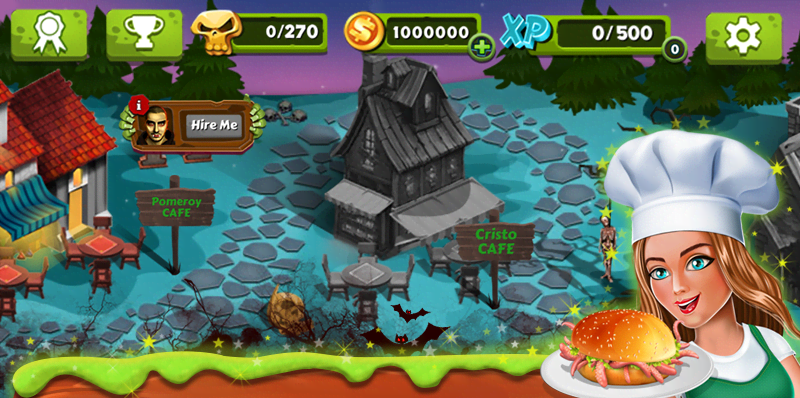 Restaurant Mania : Zombie Kitchen screenshot 1