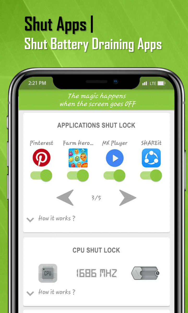ShutApp - Real Battery Saver screenshot 2