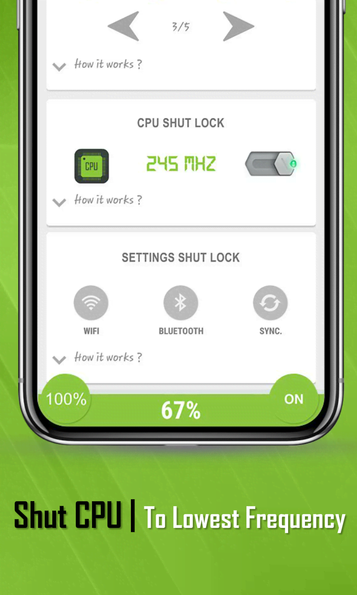 ShutApp - Real Battery Saver screenshot 1