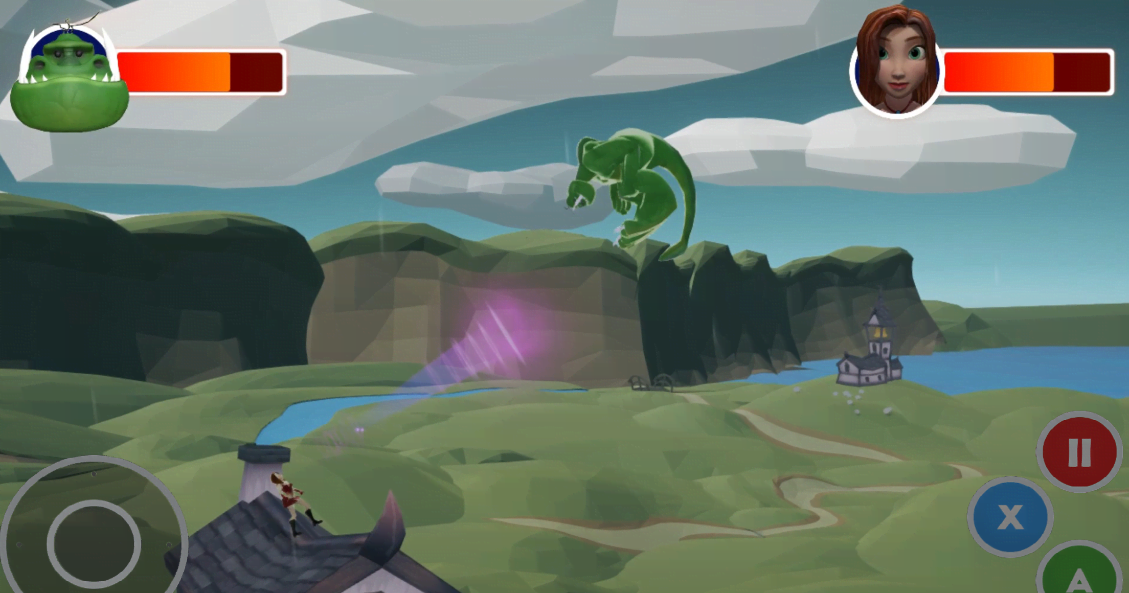Supernatural Super Squad Fight! Pocket Edition gameplay screenshot 2