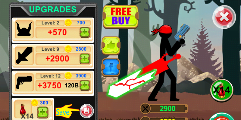 Stickman Slayer screenshot 1