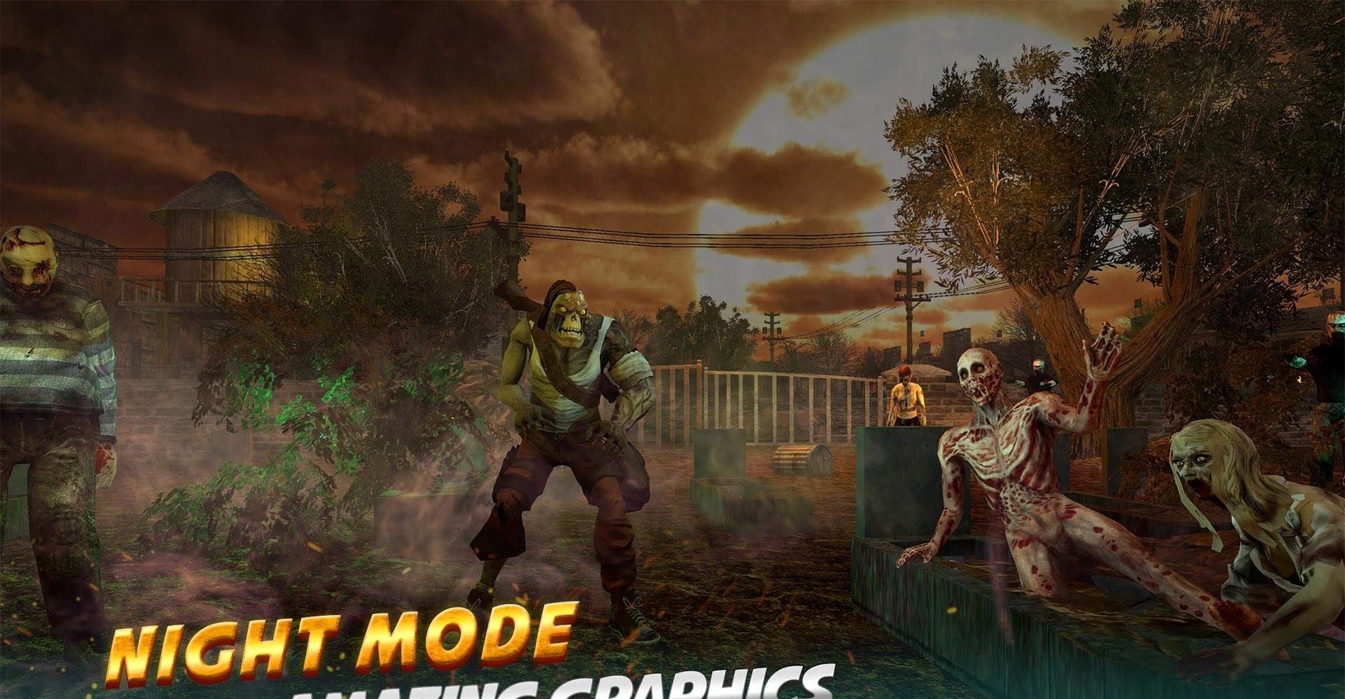 Zombie Butcher: Sniper Shooter Survival Game screenshot 1