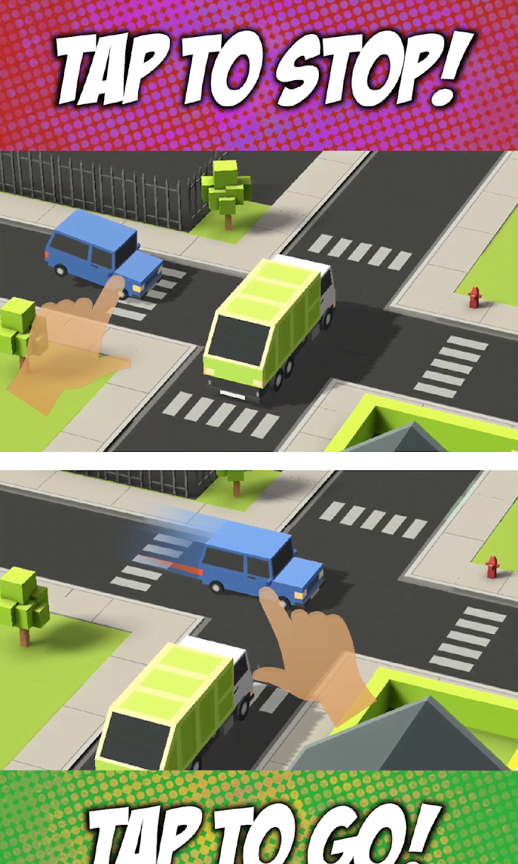 Crossy Cars screenshot 1