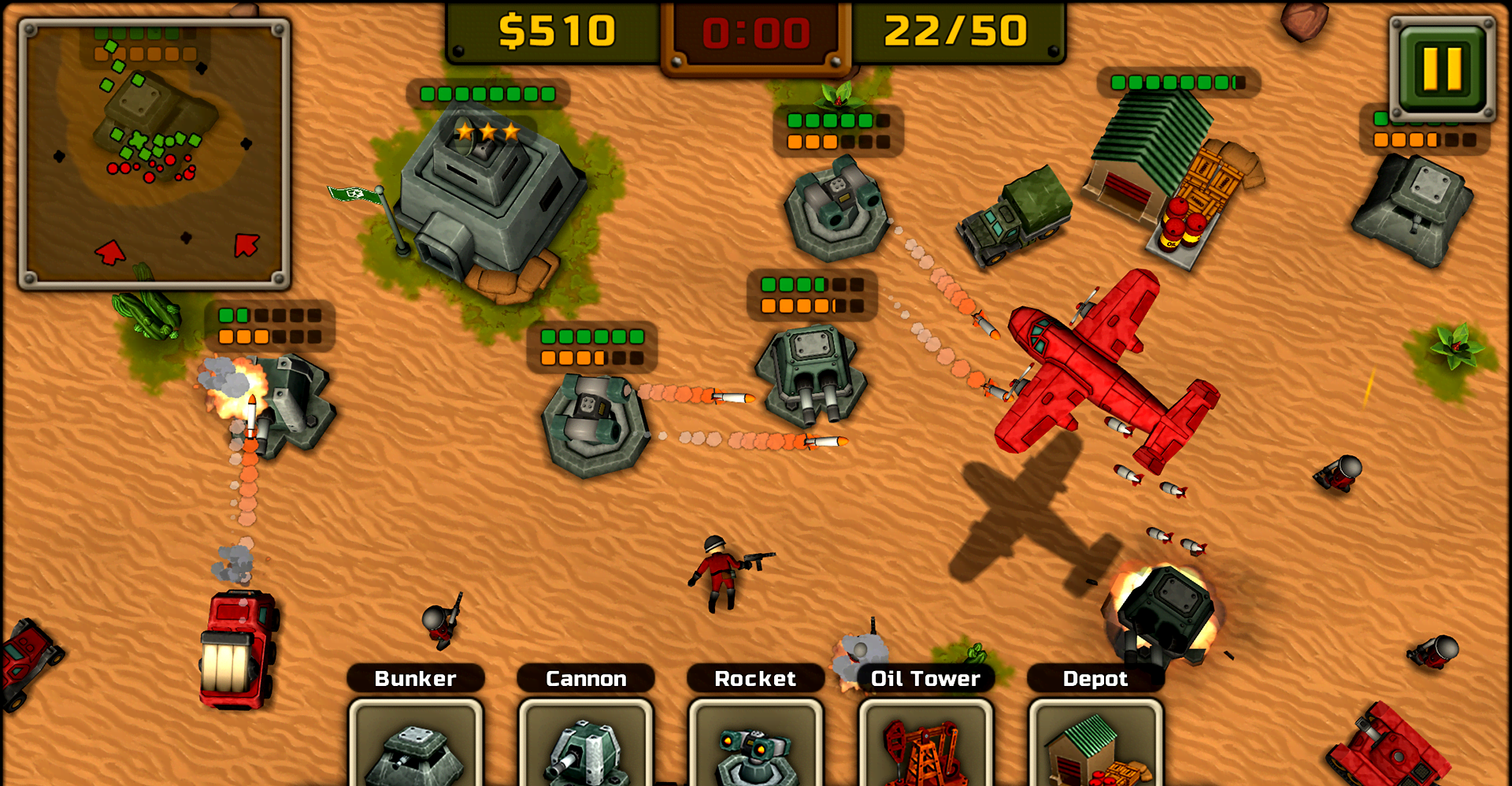 DefCom TD gameplay screenshot 3