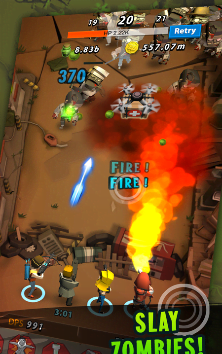 Zap Zombies: Bullet Clicker screenshot 2