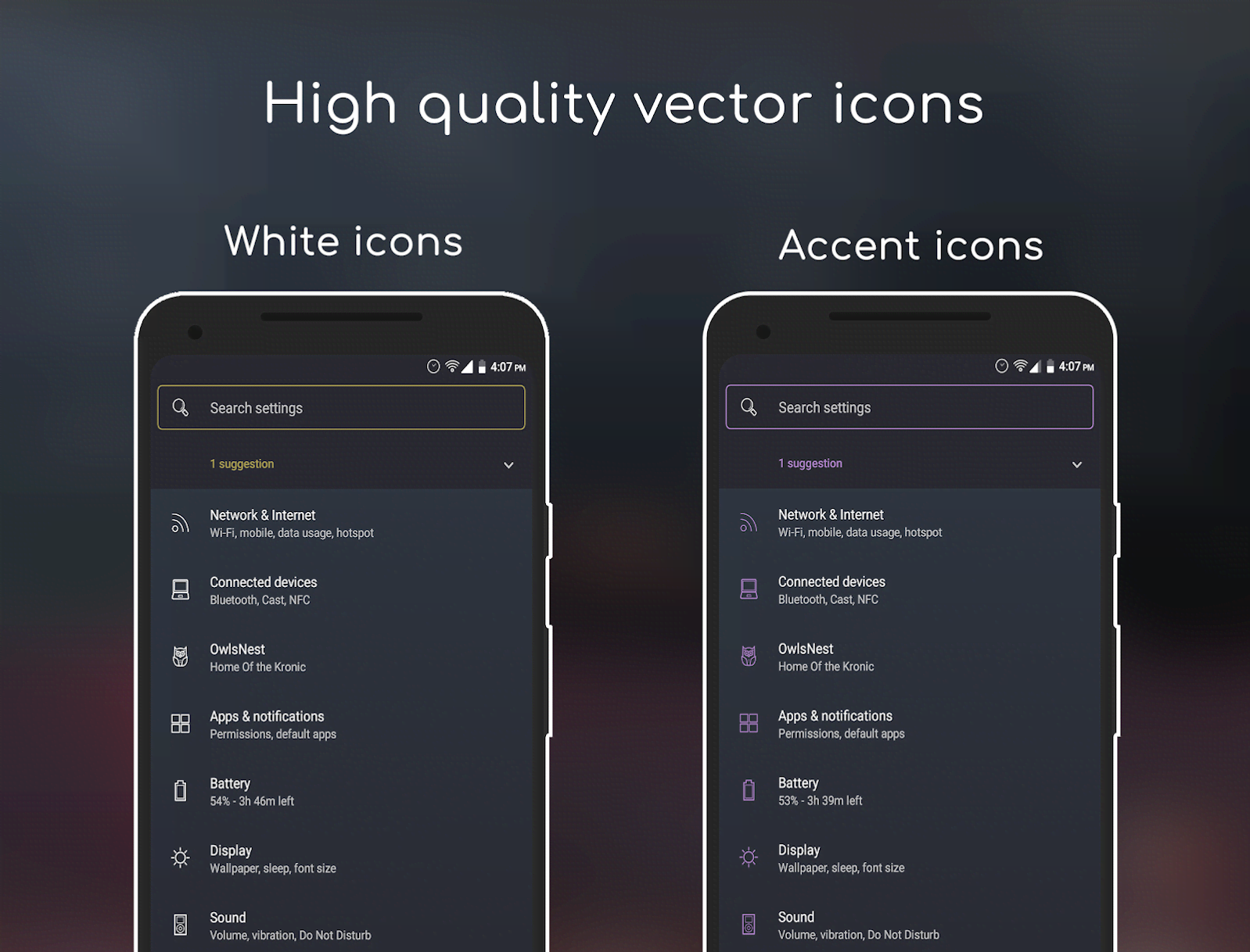Greyscale - Substratum Theme screenshot 2