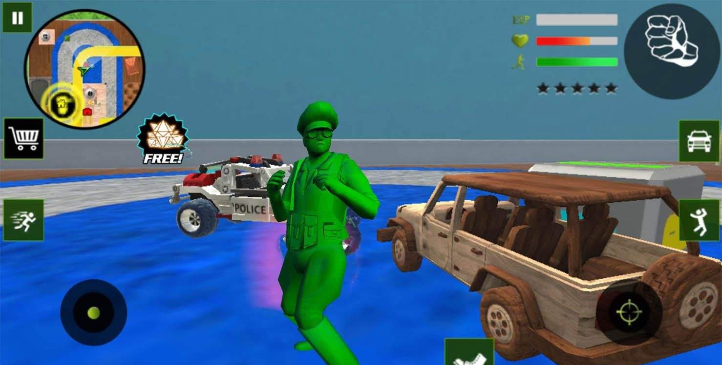 Army Men Toy War Shooter gameplay screenshot 1