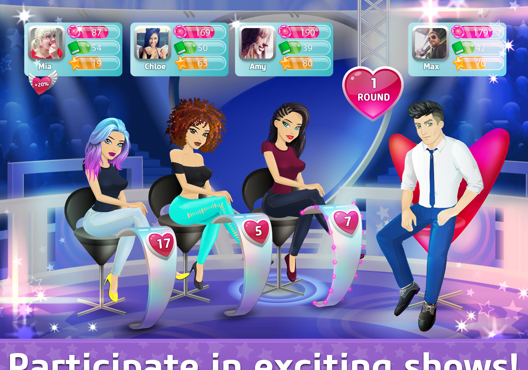 Flirt City gameplay screenshot 4