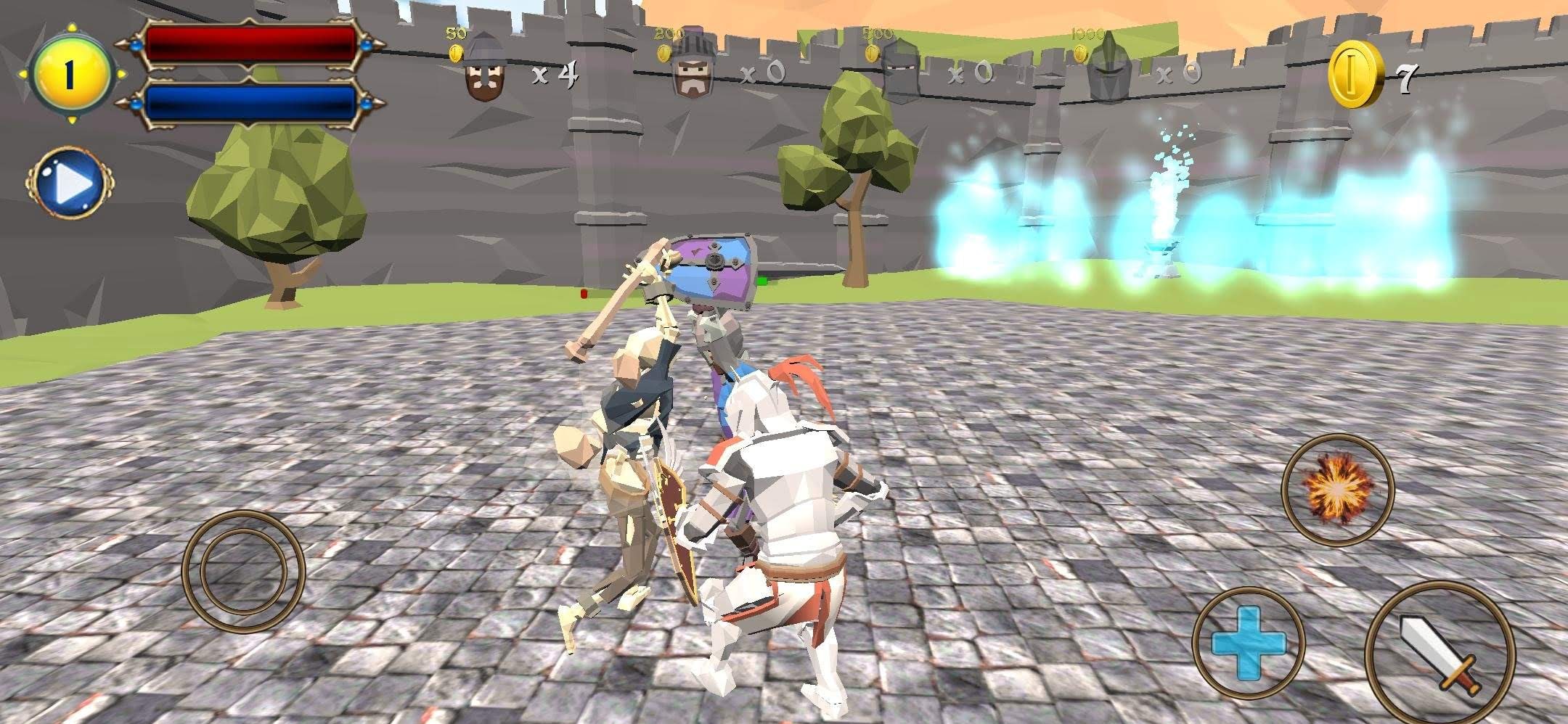 Castle Defense Knight Fight screenshot 2