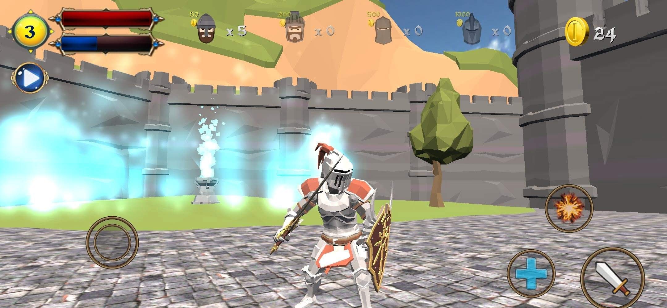 Castle Defense Knight Fight screenshot 4