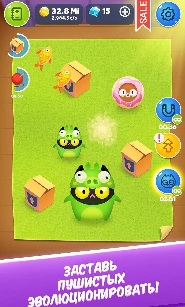 Cat Evolution Clicker gameplay screenshot 2