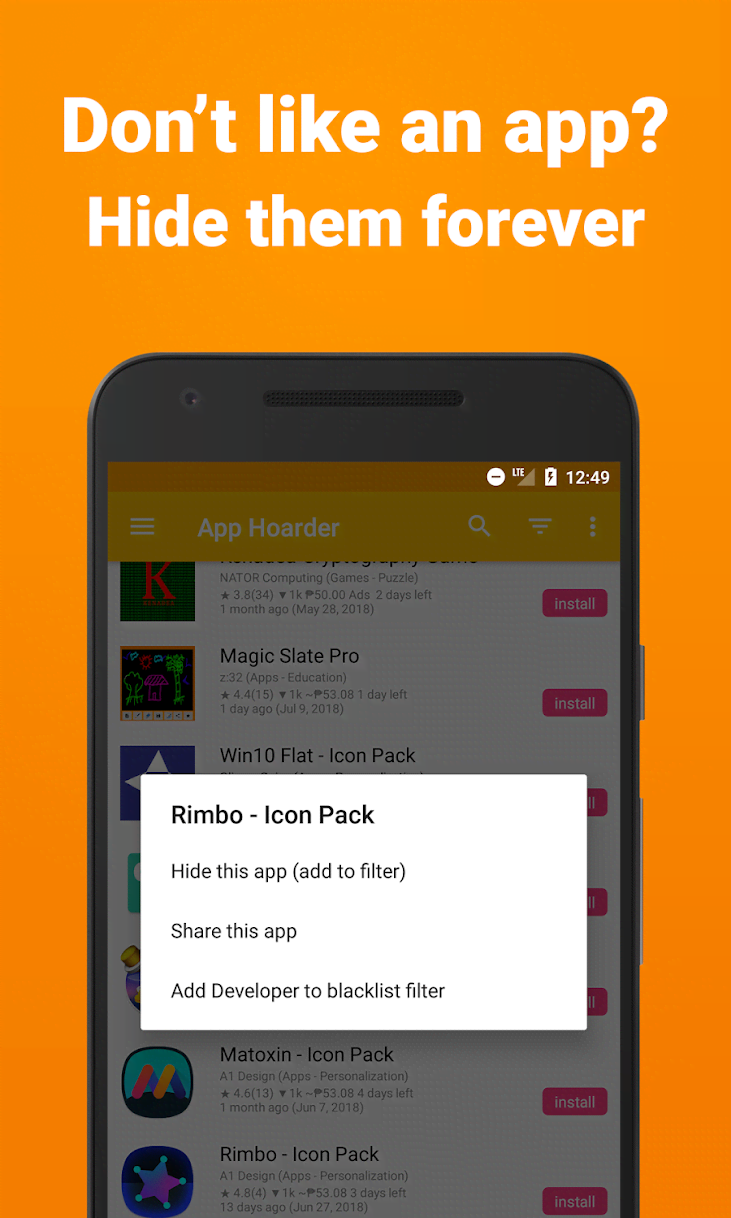 App Hoarder screenshot 4
