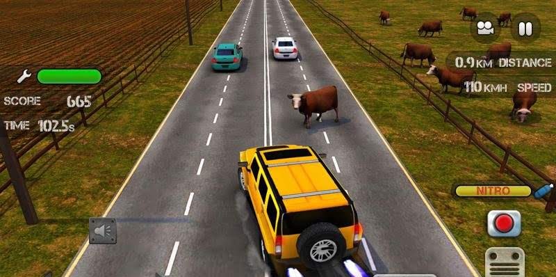 Race the Traffic Nitro screenshot 1