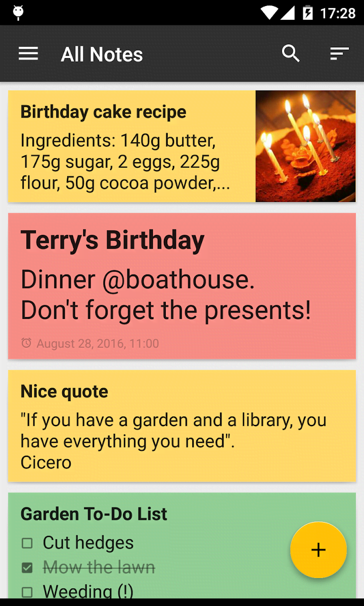Memorix Notes + Checklists screenshot 1