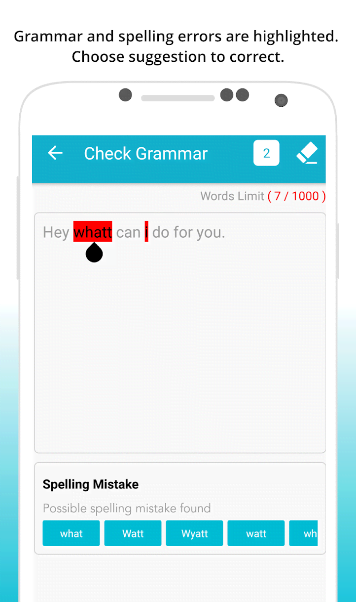 English Grammar Spell Check - Auto Correct screenshot 3