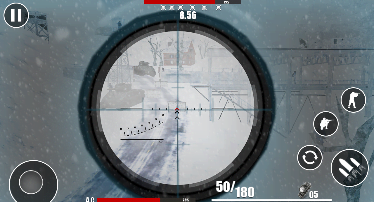 Winter Soldier: Army Shooting Game screenshot 3