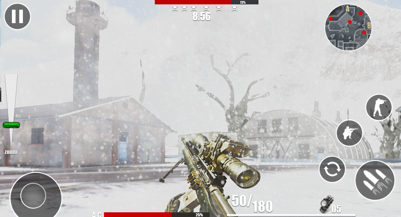 Winter Soldier: Army Shooting Game screenshot 4