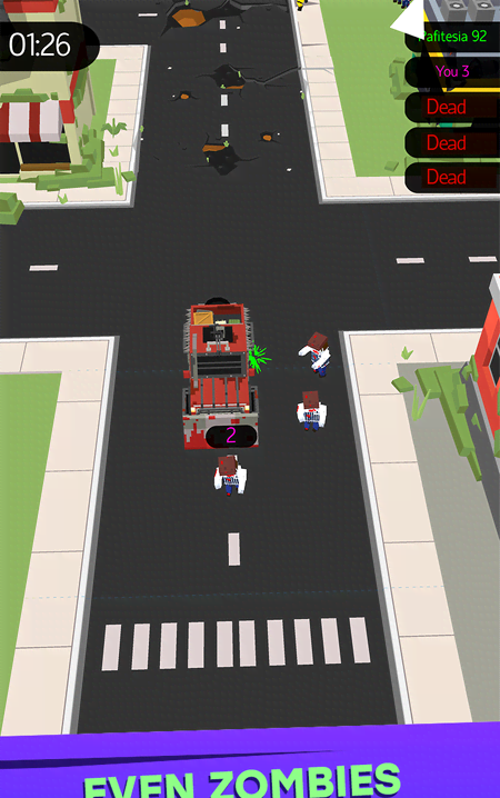 Zombie Crowd in City after Apocalypse screenshot 4
