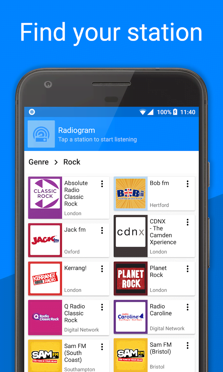 Radiogram - FM Radio, Music & Sports Radio screenshot 4