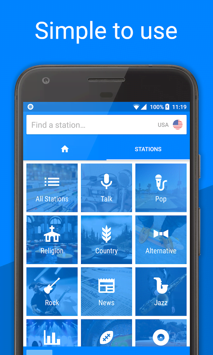Radiogram - FM Radio, Music & Sports Radio screenshot 2