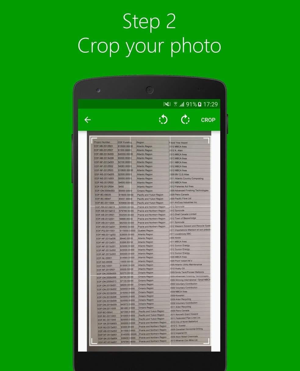 Image to Excel - Document Scanner with OCR screenshot 3