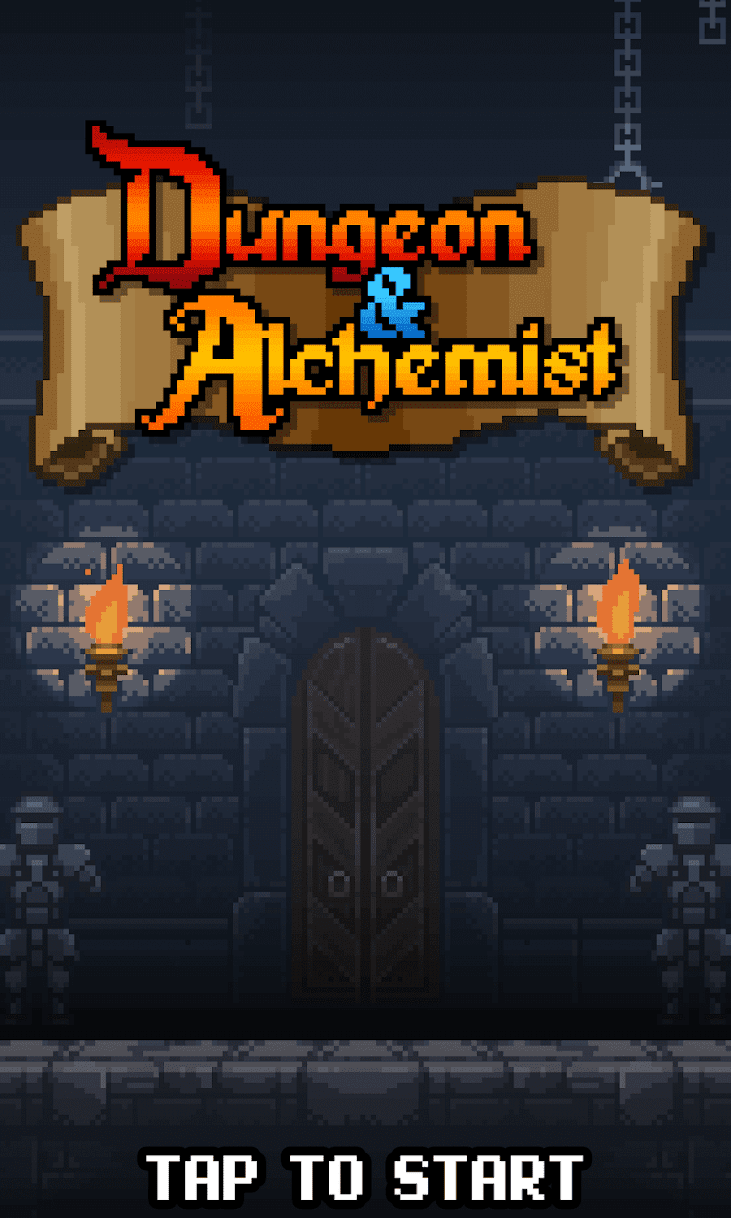 Dungeon & Alchemist - Idle Pixel RPG screenshot 1