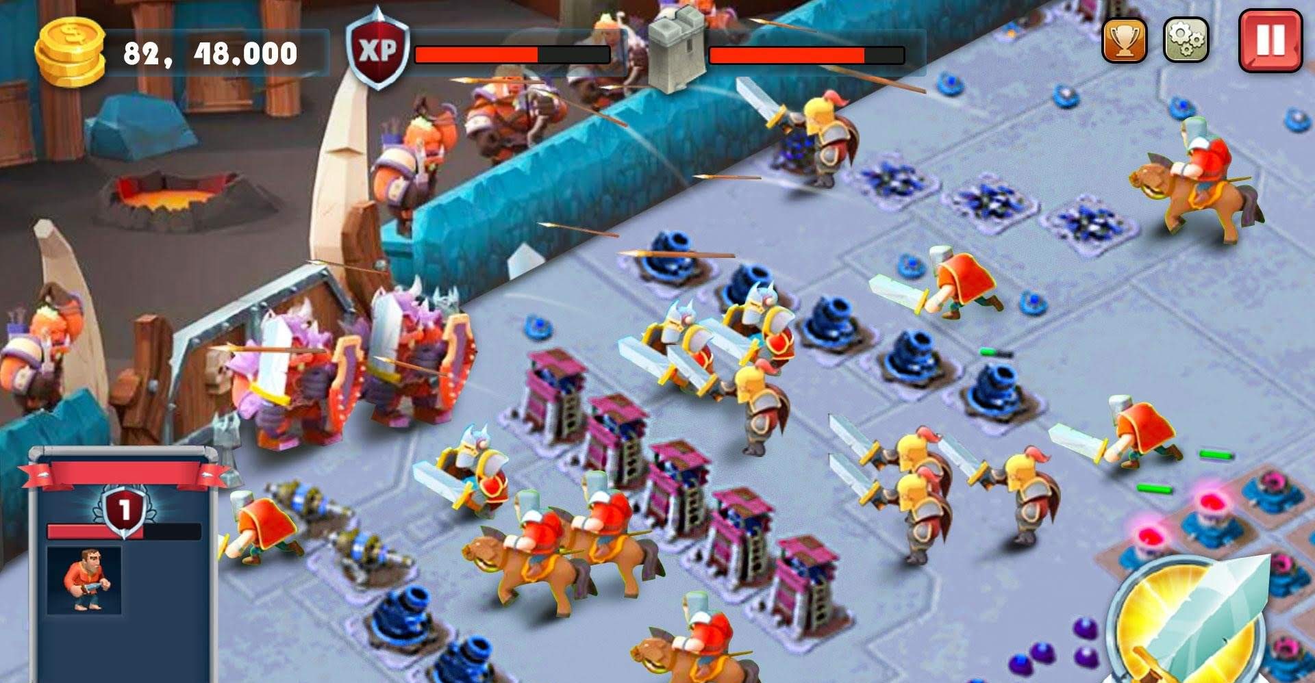 Castle Defense-Soldier tower defense strategy game screenshot 4
