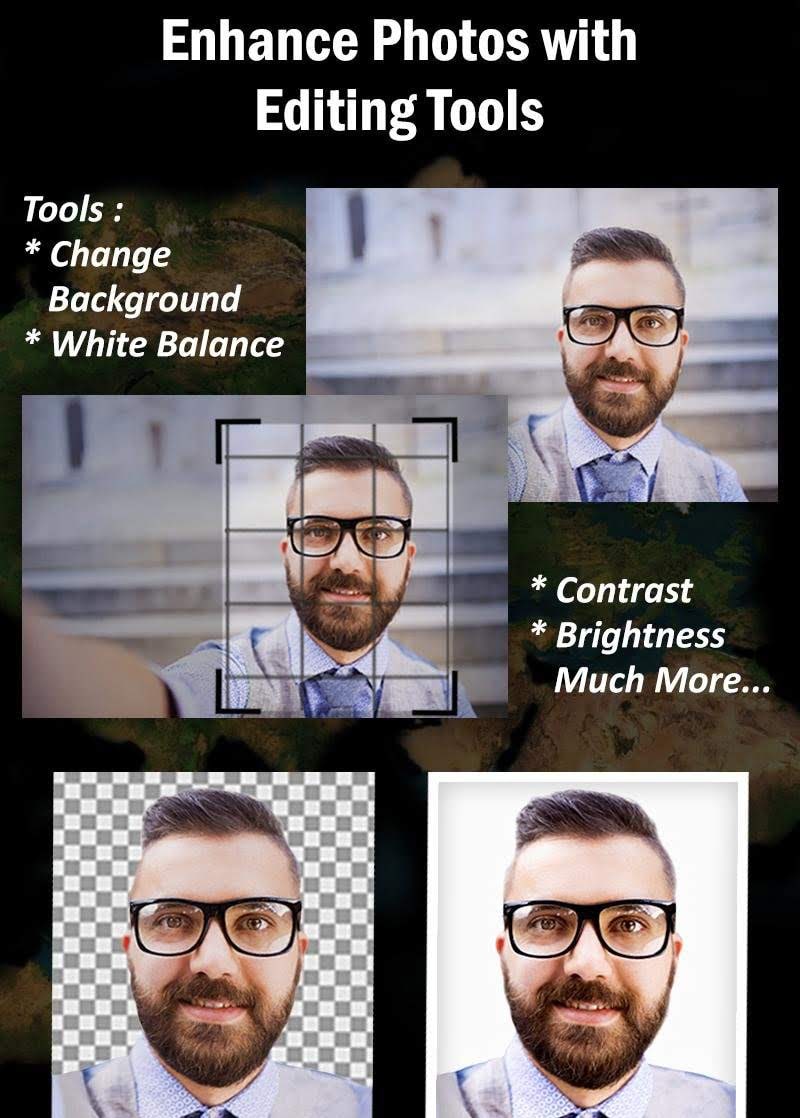 Passport Size Photo Maker screenshot 2
