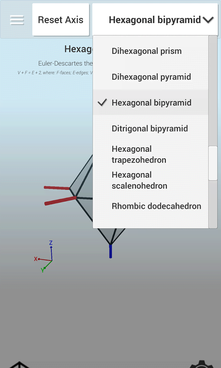 3D Crystal Forms Pro screenshot 2