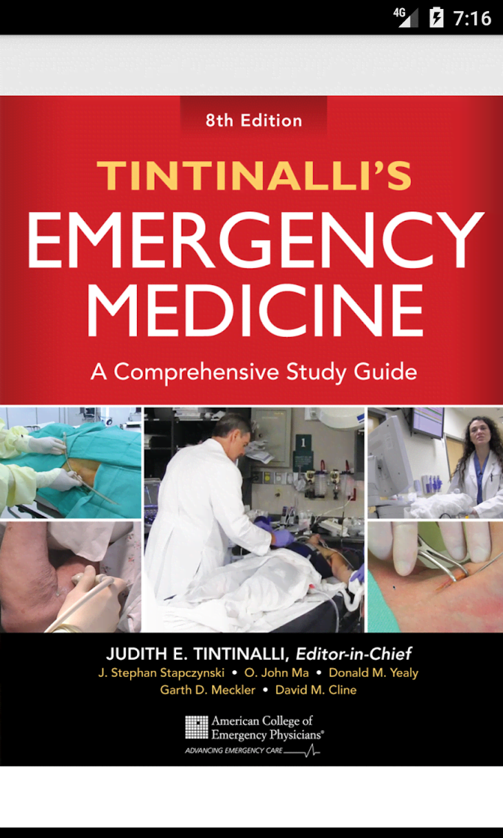 Tintinalli's Emergency Medicine: Study Guide, 8/E screenshot 1