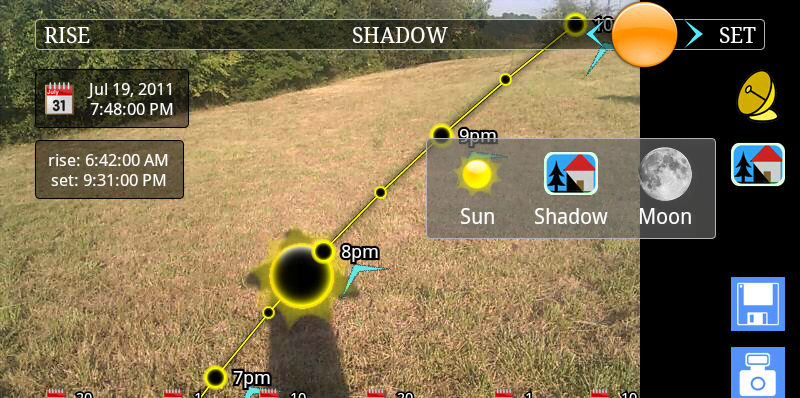 SunTrajectory.net screenshot 3
