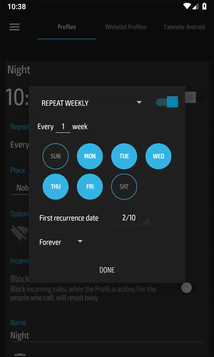 Do Not Disturb - Silent Mode Premium screenshot 3