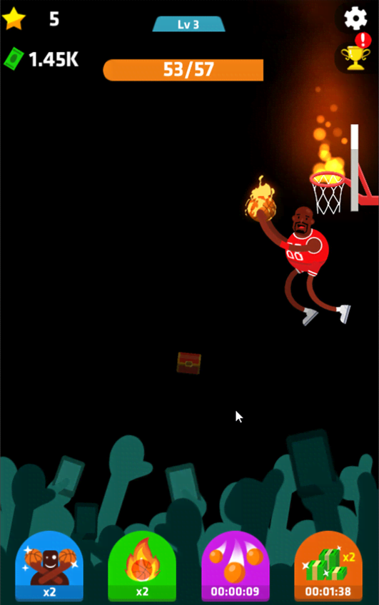Idle Dunk Masters screenshot 3