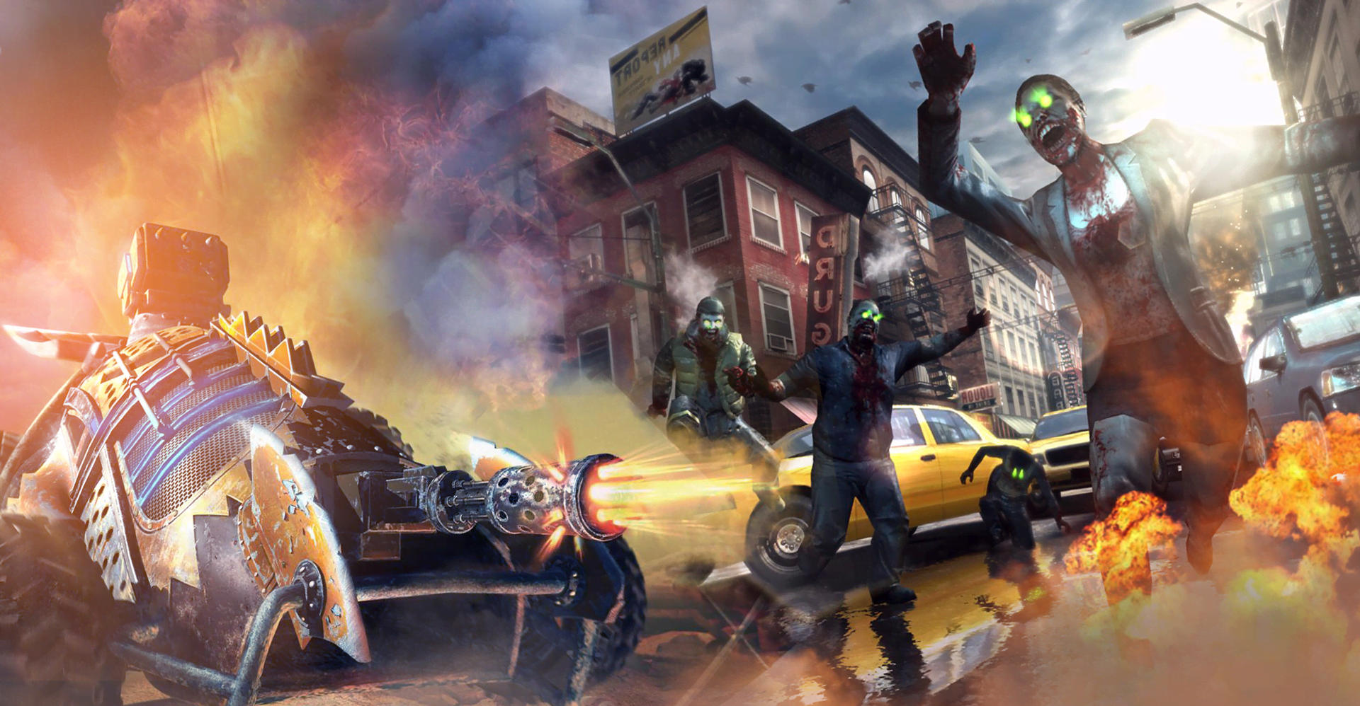 Fanatic Truck Hit Zombies screenshot 4