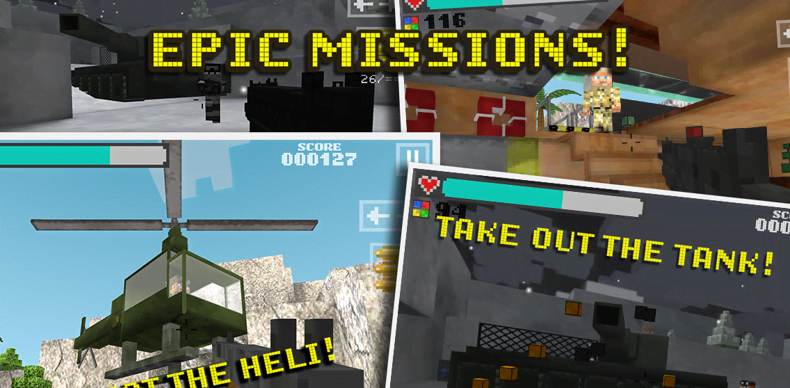 Block Gun 3D: Ghost Ops screenshot 3