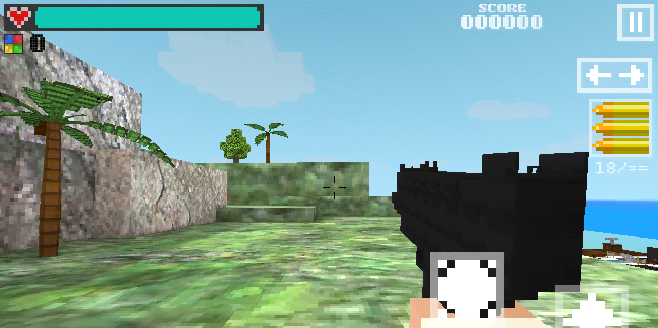 Block Gun 3D: Ghost Ops screenshot 1