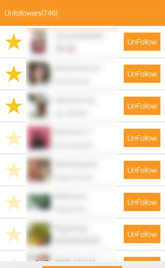 Unfollow Users screenshot 3