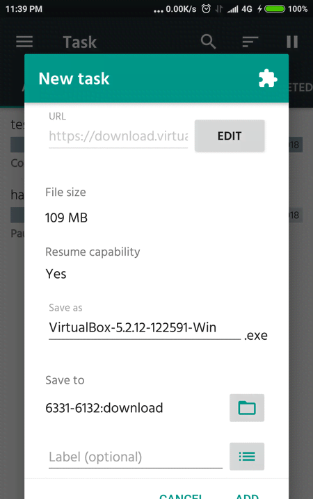 Watercat – Download Manager for Android screenshot 4