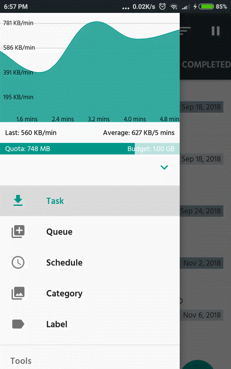 Watercat – Download Manager for Android screenshot 3
