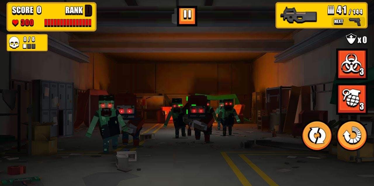 Pixel Zombie Hunter gameplay screenshot 3