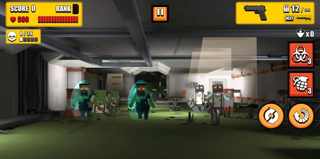 Pixel Zombie Hunter gameplay screenshot 4