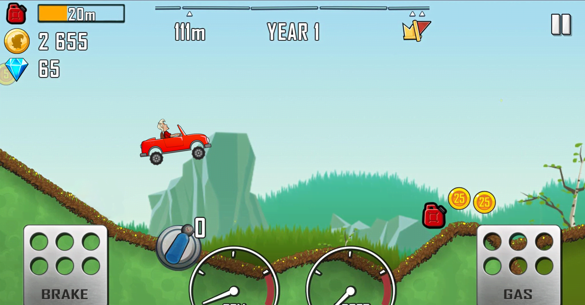 Hill Racing Car Up screenshot 2