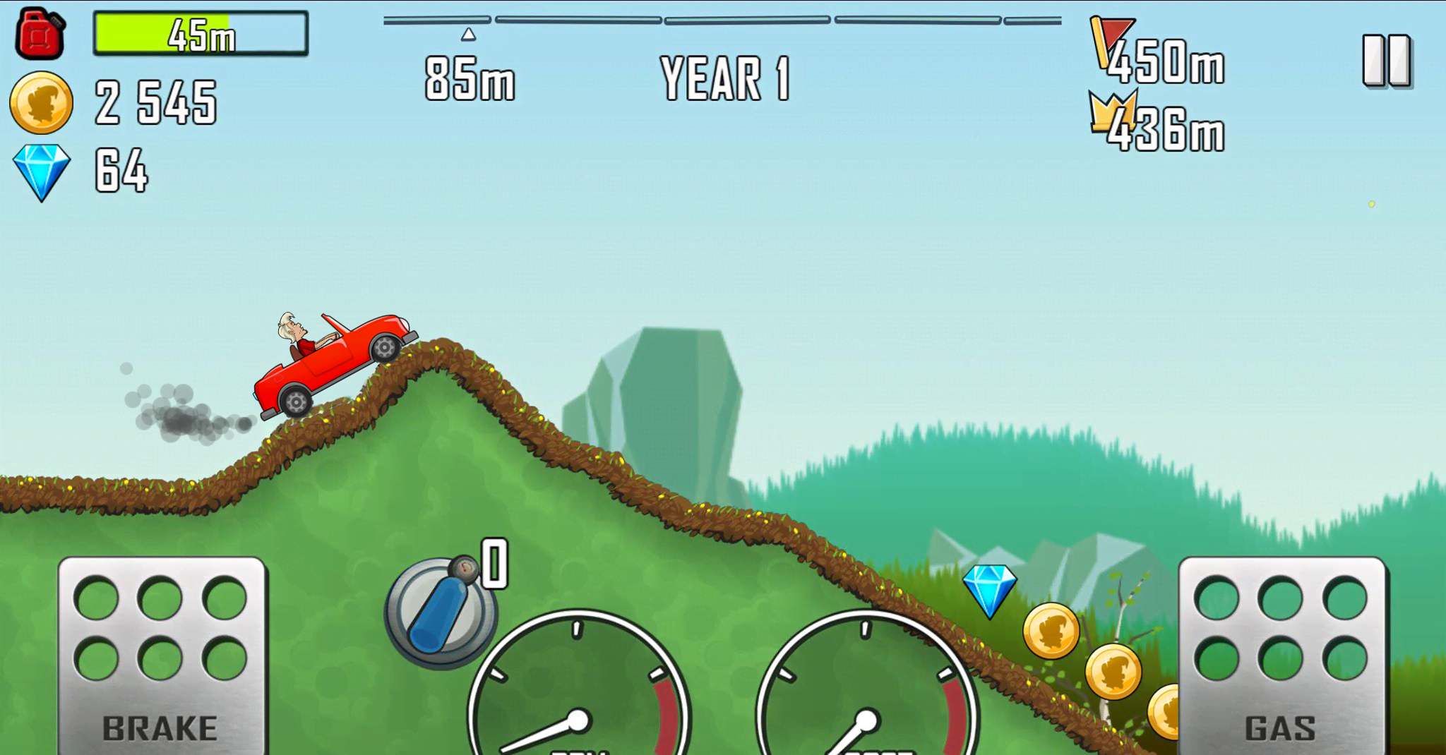 Hill Racing Car Up screenshot 1