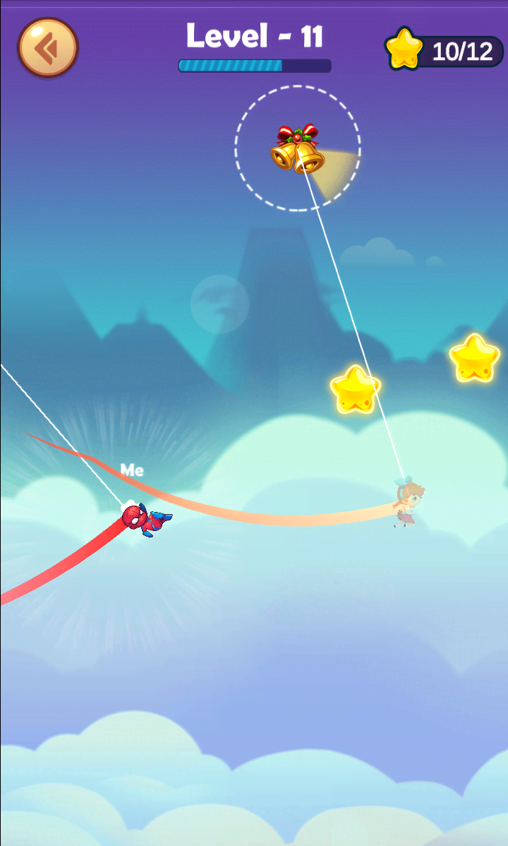 Spider Stickman Hook - Home Comming gameplay screenshot 2
